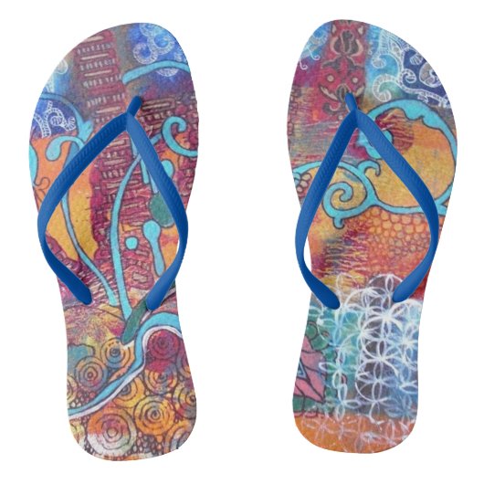 tongs "Joyeux jour" (Semelle)