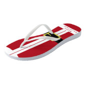 Tongs Joyeux Noël - Père Noël - Soyez heureux (Incliné)