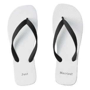 Tongs Just Maried Quote Wedding and Mariage Text