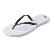 Tongs Juste Marié marié Groom Flip Flops Wedding shower (Incliné)