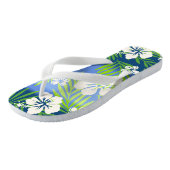 Tongs Kalani Tie Dye Blend Tropical Hibiscus (Incliné)
