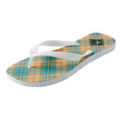 Tongs Kingfisher Tartan Flip Flops (Incliné)