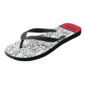 Tongs Kitties & Chiens (Incliné)