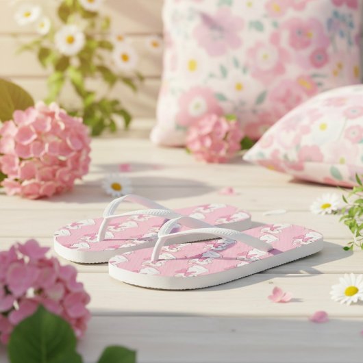 Tongs Kitty Flip Flops