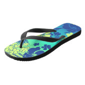 Tongs Kona Blend Hawaiian Hibiscus Blend - Turq (Incliné)