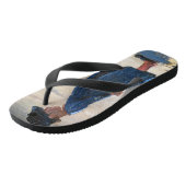 Tongs Kroyer - Petite fille debout sur Skagen Beach (Incliné)