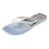 Tongs La Vie au bord de la mer (Incliné)