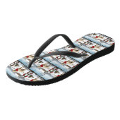 Tongs Labrador Retriever Dog in Snow Christmas (Incliné)