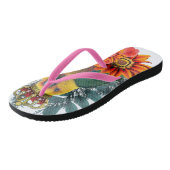 Tongs L'Amour des perroquets royaux (Incliné)