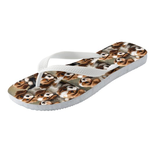 Tongs L'Amour Est Six Cavalier Spaniel Puppy, (Incliné)