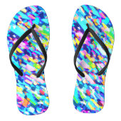 Tongs L'art Abstrait en arc-en-ciel (Semelle)