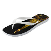 Tongs Las Vegas la nuit Skyline (Incliné)