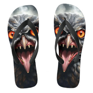 Tongs "Les ailes cauchemardesques : La Chouette des vamp