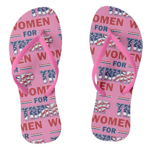 Tongs Les femmes pour Trump