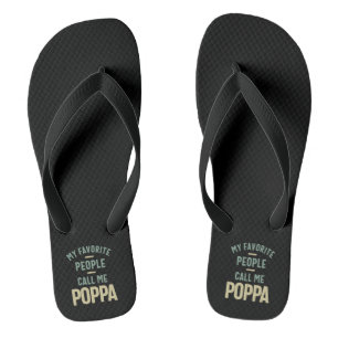 Tongs Les hommes mes personnes préférées m'appellent Pop