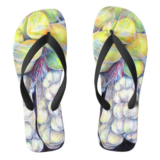 Tongs Les Merveilles des Marchés Humides, Singapour (Semelle)