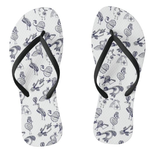 Tongs Les oiseaux fabuleux (Semelle)