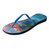 Tongs Les Pics Du Lac Flip Flops Sur Mesure Les Pistes D (Incliné)