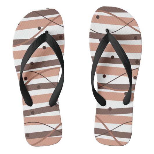 Tongs Les rayures de chocolat (Semelle)