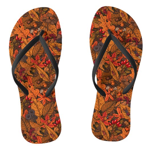 Tongs Les trésors d'automne (Semelle)