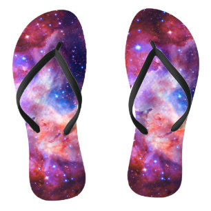 Tongs L'Espace Extra-Atmosphérique Cosmos Été Flip Flops