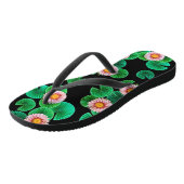 Tongs L'étang de carpes en papier (Incliné)