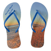 Tongs Lever Du Soleil Sur Le Surf ! Hilton Head Island, (Semelle)