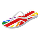 Tongs LGBT Royaume-Uni (Incliné)