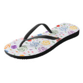 Tongs Lollipop Motif coloré (Incliné)