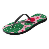 Tongs Love Cactus Motif (Incliné)