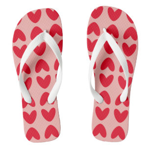 Tongs Love Heart Flip Flops Plage Chaussures