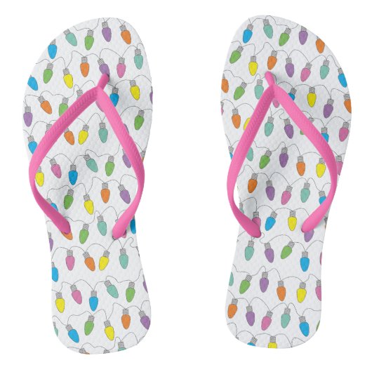 Tongs lumières de Noël (Semelle)