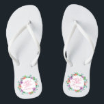 Tongs M. & Mme Elegant Floral Mariage| Retourner les ton<br><div class="desc">Pour plus de personnalisation,  cliquez sur le bouton "Customiser" et utilisez notre outil de conception pour modifier ce modèle. Si les options sont disponibles,  vous pouvez modifier le texte et l'image en cliquant simplement sur "Modifier/Supprimer le texte ou l'image ici" et ajouter le vôtre. Conçu par Freepik.</div>