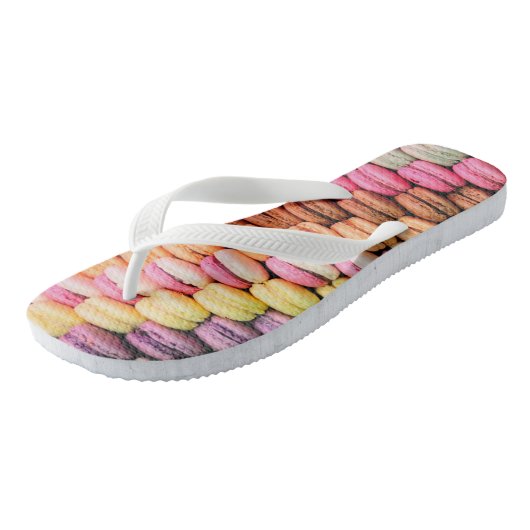 Tongs Macarons colorés irky (Incliné)
