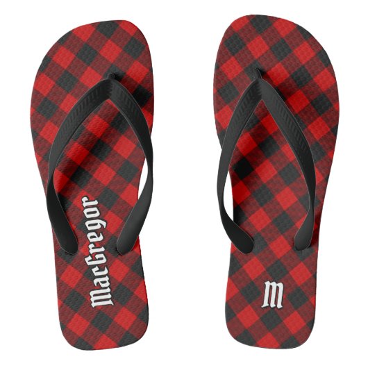 Tongs MacGregor Rob Roy Tartan Flip Flops (Semelle)