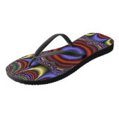 Tongs Mandala Abstrait (Incliné)
