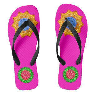 Tongs Mandala Magic Chakra Améliorer Fuschia