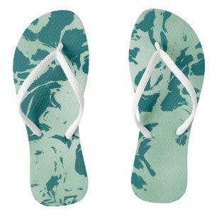 Tongs Marbre vert