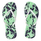 Tongs Marbre vert et bleu (Semelle)