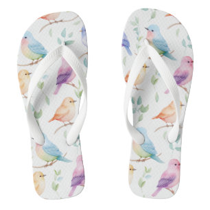 Tongs Marches du chant d'oiseau – Vibes paisibles de la
