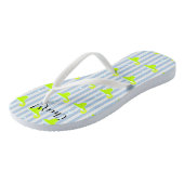 Tongs Margaritas Et Lima Fiesta Flip Flops (Incliné)