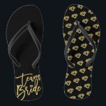Tongs Mariage de la fête de mariage Diamonds Flip Flop<br><div class="desc">Conçu par fat*fa*tin. Facile à customiser avec votre propre texte,  photo ou image. Pour des demandes personnalisées,  veuillez contacter fat*fa*tin directement. Des frais personnalisés s'appliquent. www.zazzle.com/fat_fa_tin www.zazzle.com/color_therapy www.zazzle.com/fatfatin_blue_knot www.zazzle.com/fatfatin_red_knot www.zazzle.com/fatfatin_mini_me www.zazzle.com/fatfatin_box www.zazzle.com/fatfatin_design www.zazzle.com/fatfatin_ink</div>
