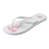 Tongs Mariage de la mariée et du marié (Incliné)