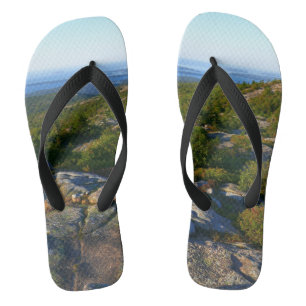 Tongs Matin au sommet du mont Cadillac à Acadia