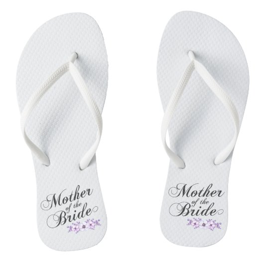 Tongs Mère de la jeune mariée épousant des bascules (Semelle)