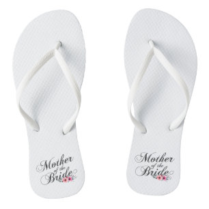 Tongs Mère simple de l'Mariage de mariée Retourner le