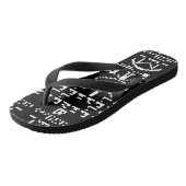 Tongs Message binaire d'Arecibo 1974 (Incliné)