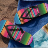 Tongs Mexique Couleurs de couverture rayures Espagnol co