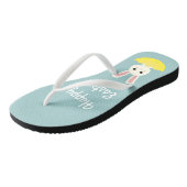 Tongs Mignonne lapin de Pâques I (Incliné)