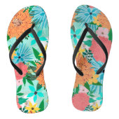 Tongs Mint pastel Floral (Semelle)